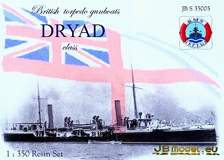 【新製品】[2002813500508] JBS35005)ドライアド級水雷砲艦 Dryad class