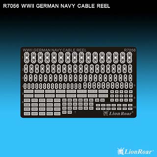 【新製品】[2002906005606] R7056)WWII 独海軍 艦艇用 ケーブルリール