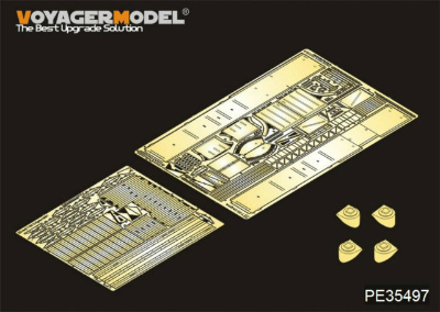 【新製品】[2002933549708] PE35497)現用 イラク T-55 エニグマ フェンダー