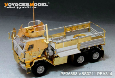 【新製品】[2002933558809] PE35588)現用 米 M1083 FMTVトラック 装甲キャビン 基本セット