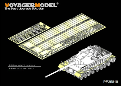 【新製品】PE35818)英 コンカラー Mk.II 重戦車 フェンダーセット