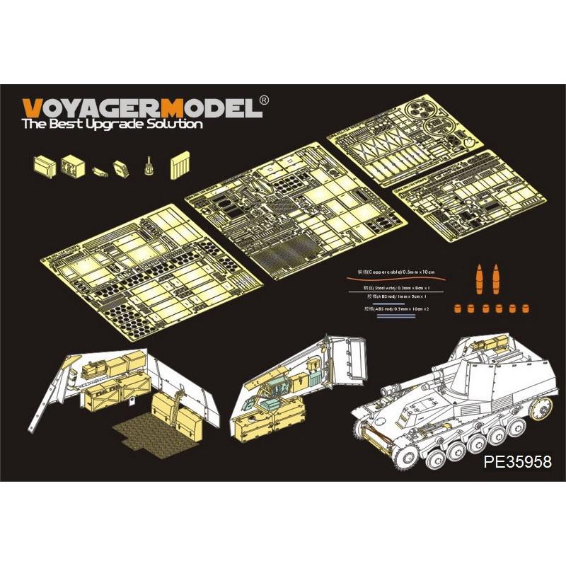 【新製品】PE35958 WWII 独 自走榴弾砲 ヴェスペ