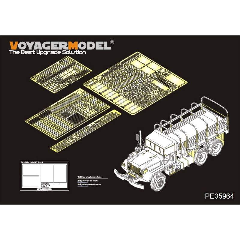 【新製品】PE35964 現用 米 M54A2 5tトラック 基本セット