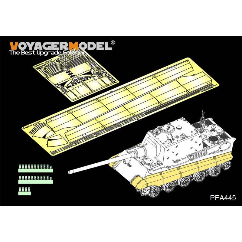 【新製品】PEA445 WWII ドイツ ヤークトタイガー用フェンダー後期型