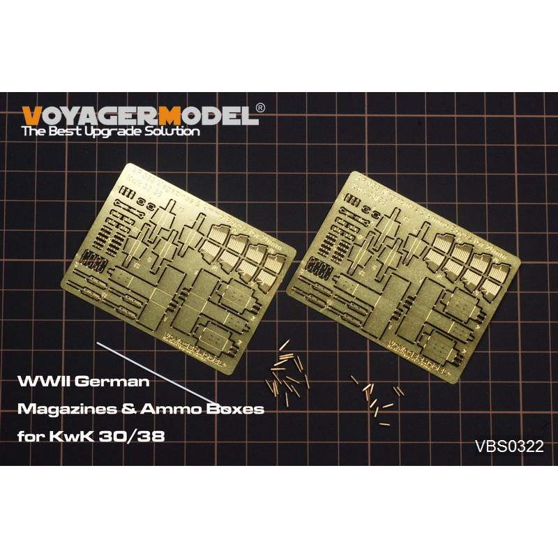 【新製品】VBS0322 WWII 独 2cm機関砲 KwK30/38 弾薬&弾薬箱