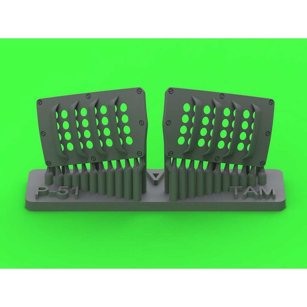 【新製品】AM32-137 ノースアメリカン P-51 マスタング キャブレターエアフィルターカバー イギリス空軍仕様ルーバータイプ Ver.A(タミヤ用)