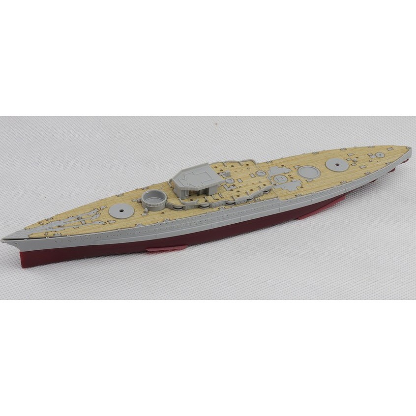 【新製品】BW20006 米海軍 戦艦 BB-44 カリフォルニア 1941用 木製甲板 【ネコポス規格外】