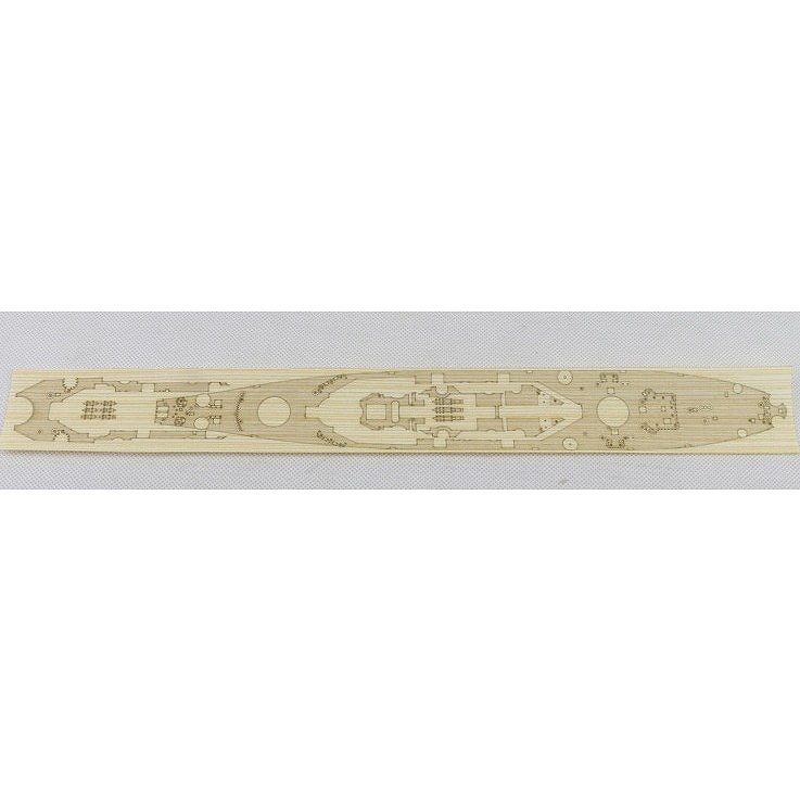 【新製品】BW20022 米海軍 戦艦 BB-63 ミズーリ用 木製甲板 【ネコポス規格外】