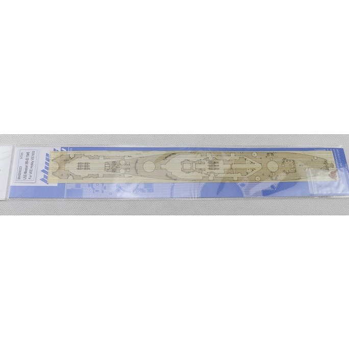 【新製品】BW20023 米海軍 戦艦 BB-63 ミズーリ 1945用 木製甲板 【ネコポス規格外】