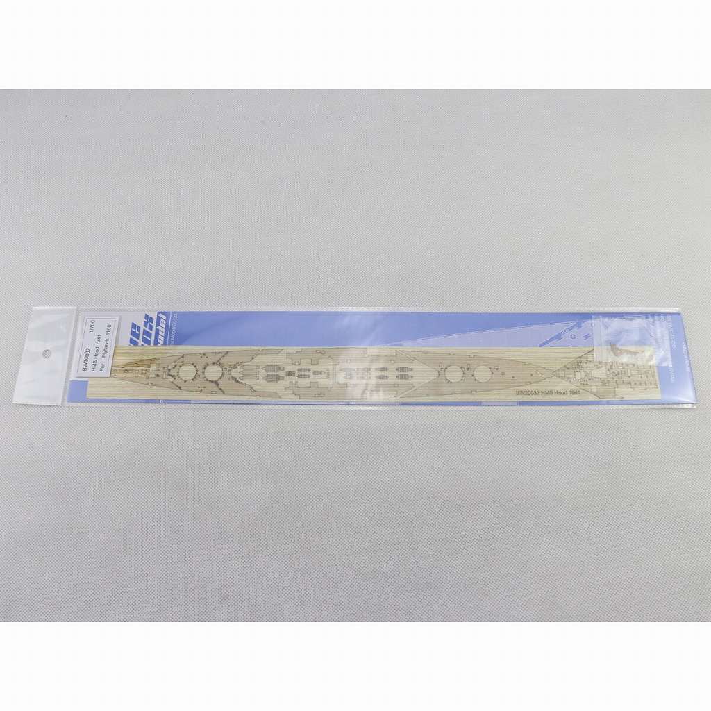 【新製品】BW20032 英海軍 巡洋戦艦 フッド 1941用 木製甲板 【ネコポス規格外】
