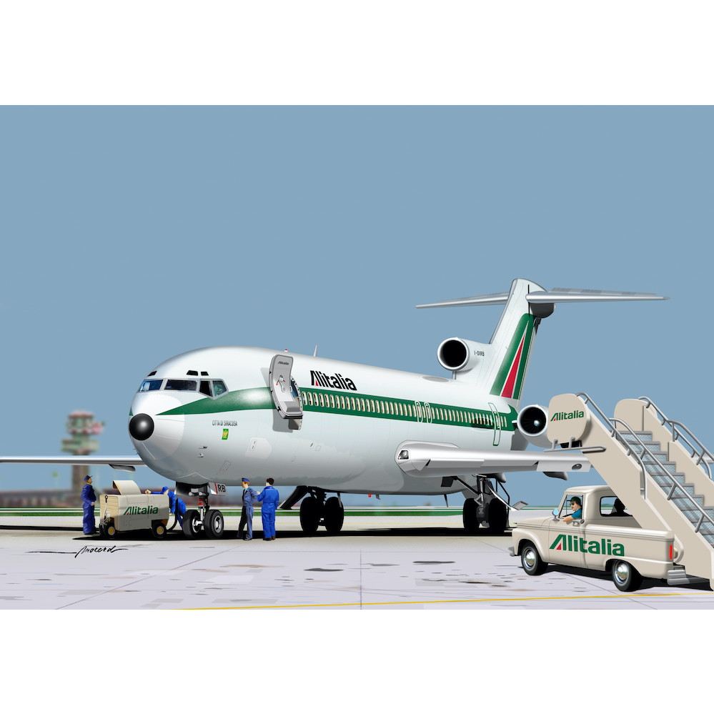 【新製品】GP111IT ボーイング 727-200 アリタリア航空