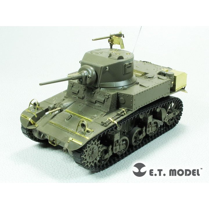 【新製品】E35-280 WWII 米 M3 スチュアート 軽戦車 後期型