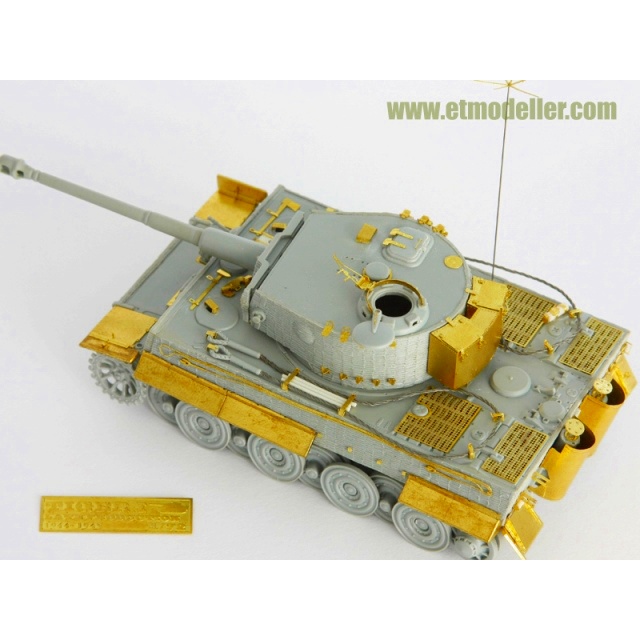 【再入荷】E72-003 WWII 独軍 タイガーI 後期型