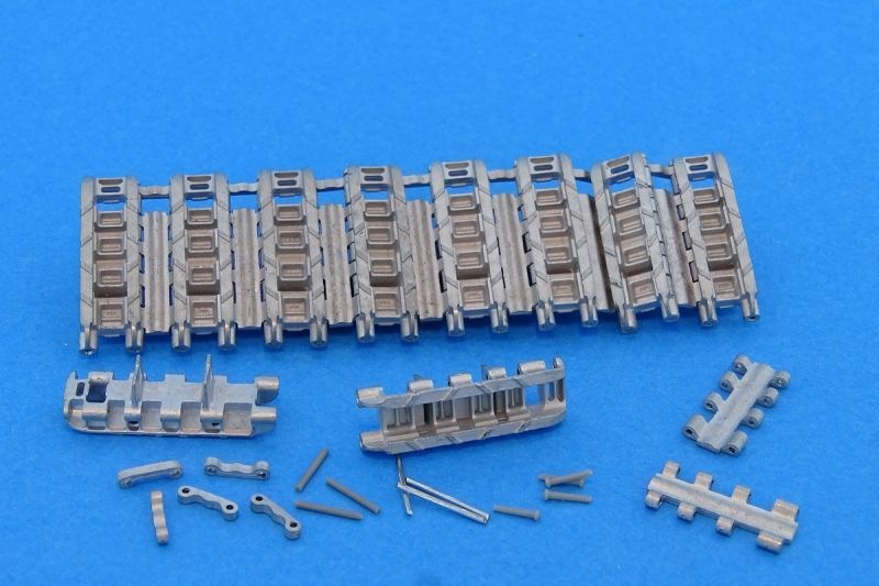 【新製品】MTL-35093)WWII 独 ティーガーII/パンターII 鉄道輸送履帯 Gg26/660/300 初期型(金属製)
