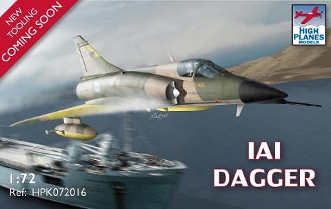【新製品】HPK72071)IAI ダガーA アルゼンチン空軍