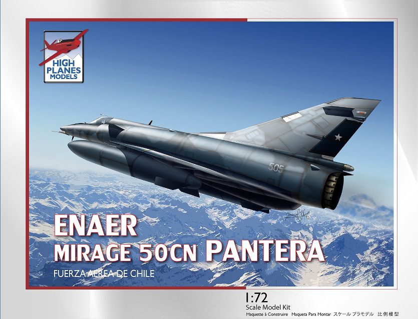 【新製品】HPK72101)RNAER ミラージュ 50CN パンテーラ チリ空軍