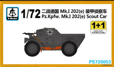 【新製品】[2004757200537] PS720053)ディンゴ Pz.Kpfw. Mk.I 202(e) 装甲偵察車