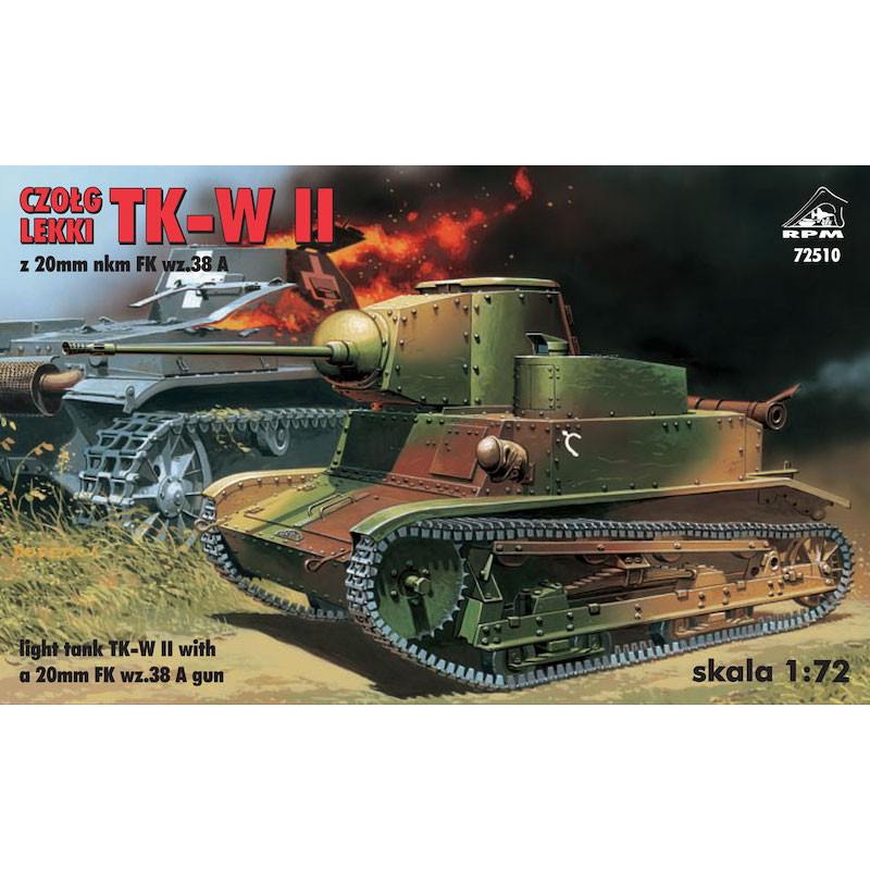 【新製品】72510 ポーランド 豆戦車 TK-W II