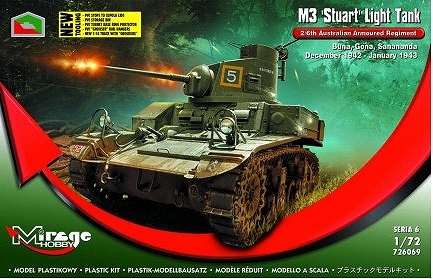 【新製品】726069)オーストラリア陸軍 M3 スチュワート