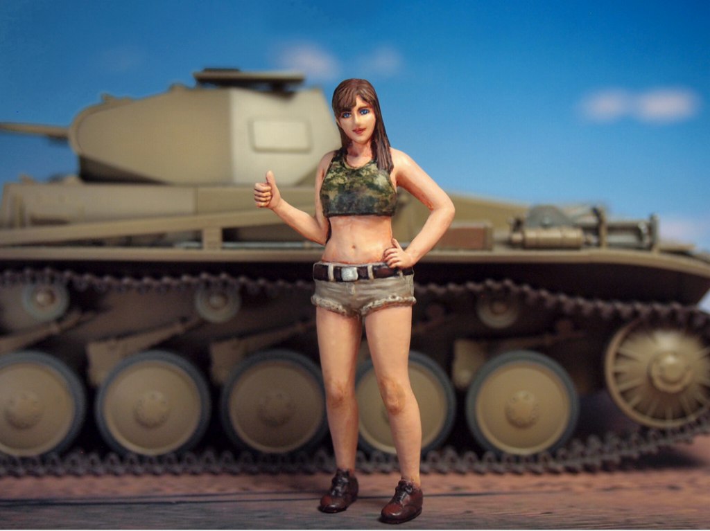 【新製品】ML-080)女性兵士 ver.9