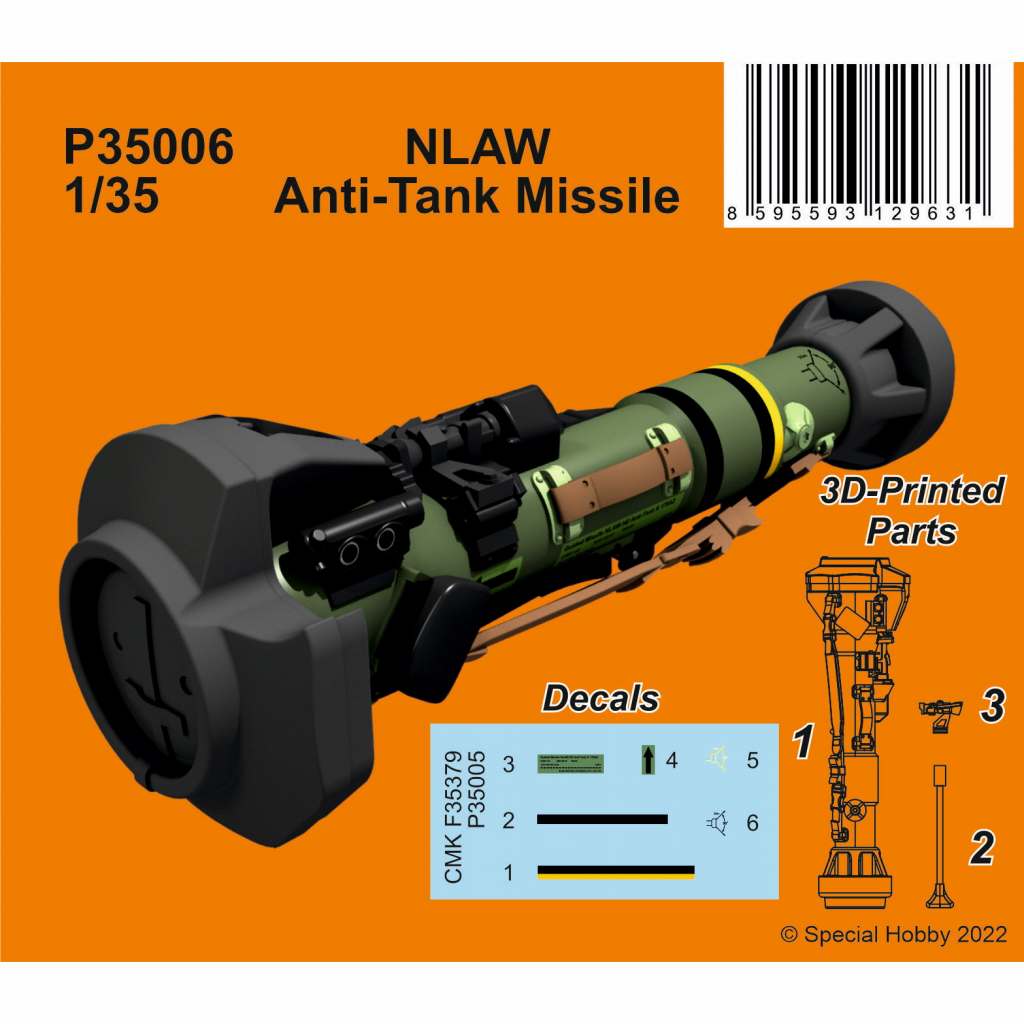 【新製品】P35006 1/35 NLAW 対戦車ミサイル