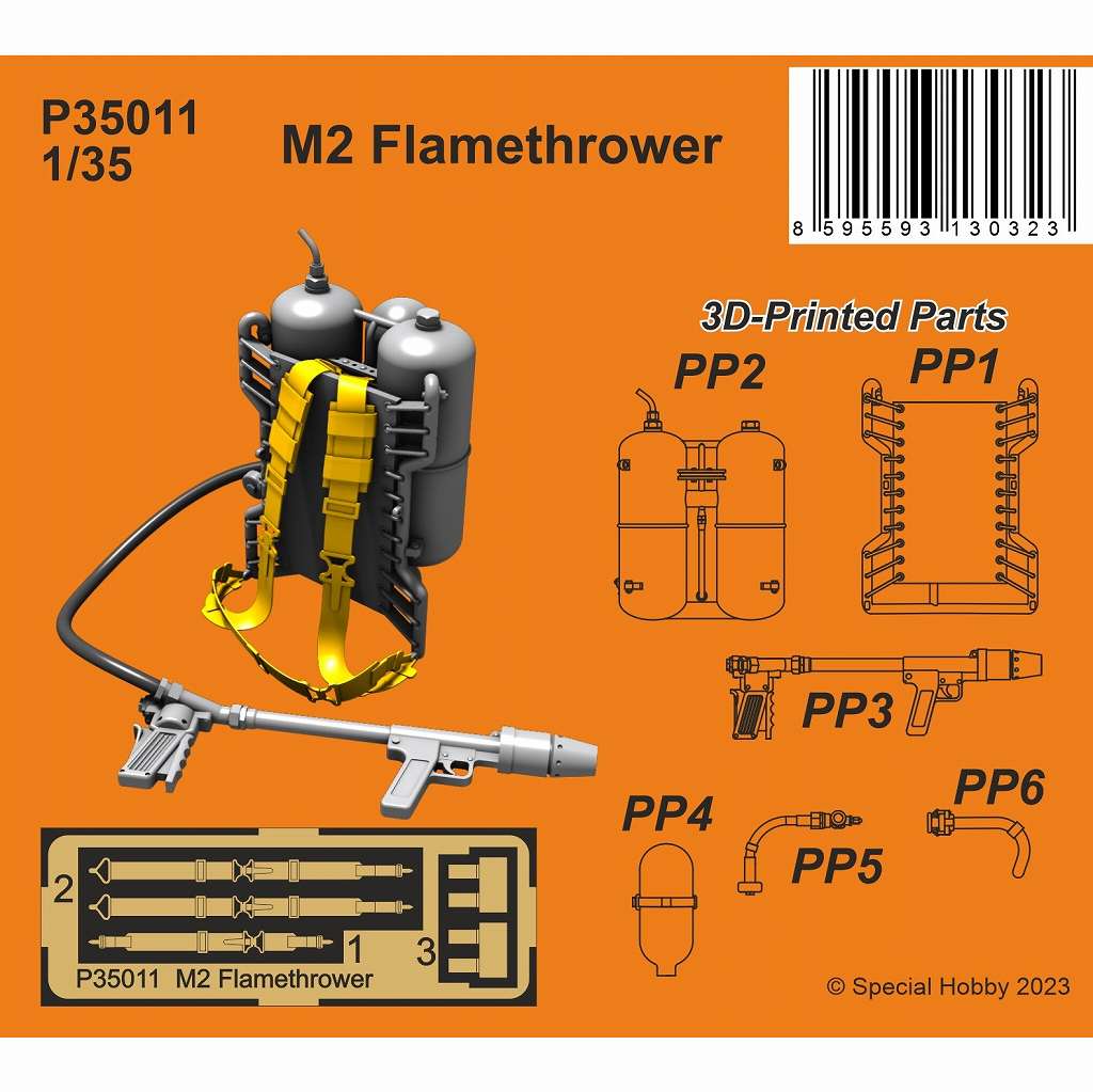 【新製品】P35011 1/35 M2 火炎放射器