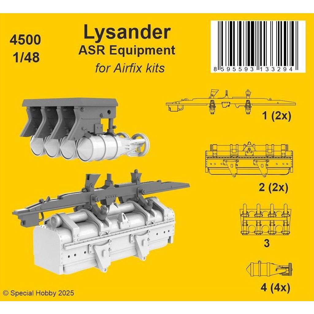 【新製品】4500 1/48 ウェストランド ライサンダー 海上救難装置セット (エアフィックス用)