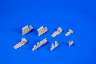 【新製品】[2005067272283] 7228)デ･ハビランド モスキート ラジエターと脚収納庫
