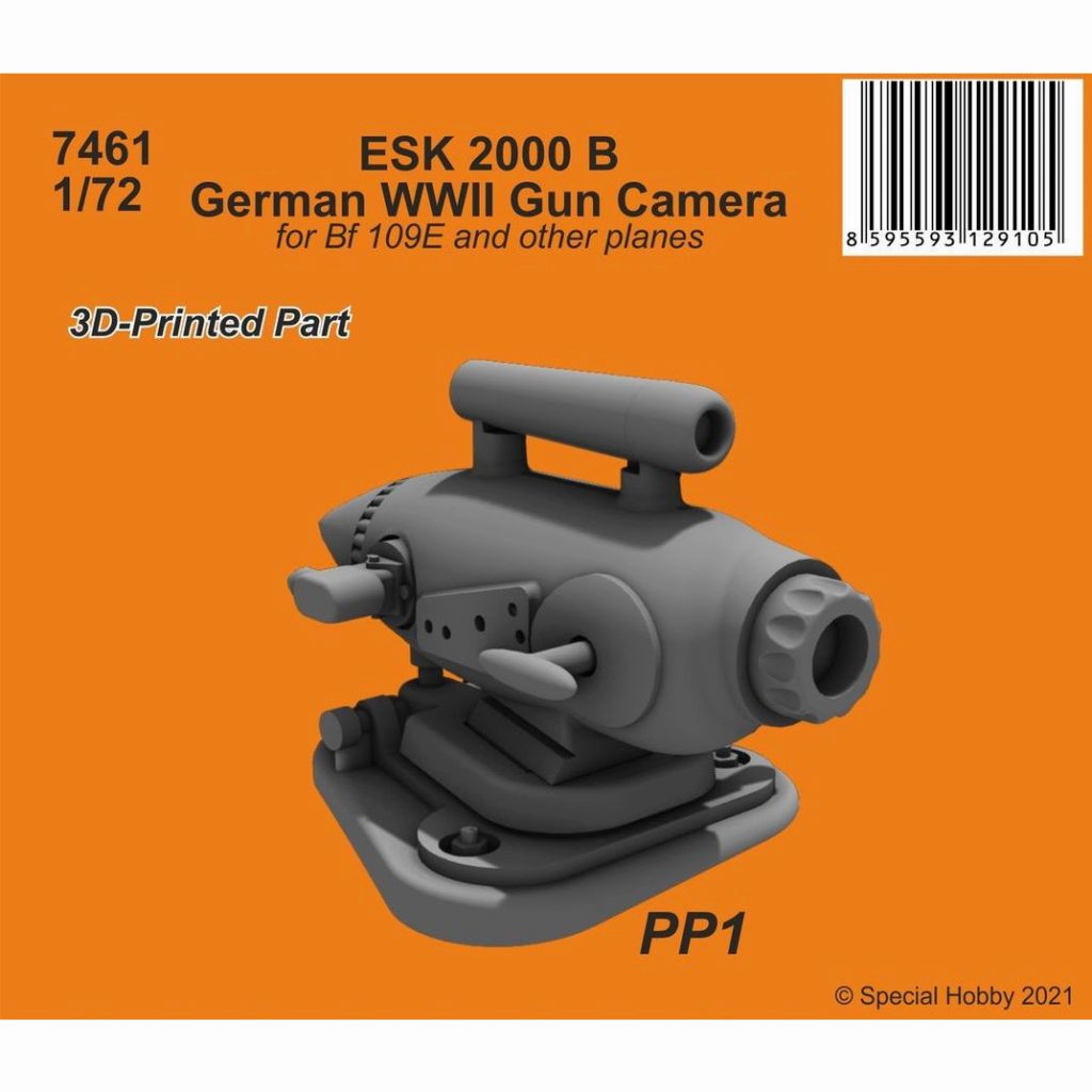 【新製品】7461 1/72 WWII ドイツ軍 ESK 2000 Bガンカメラ