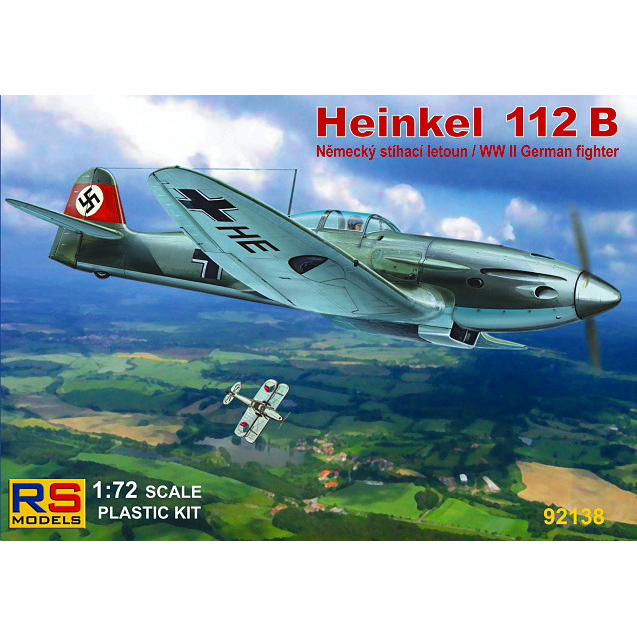 【新製品】[2005209213808] 92138)ハインケル He112B ドイツ/ルーマニア空軍