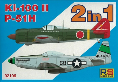 【新製品】92196)キ100-II 五式戦闘機 & P-51H マスタング