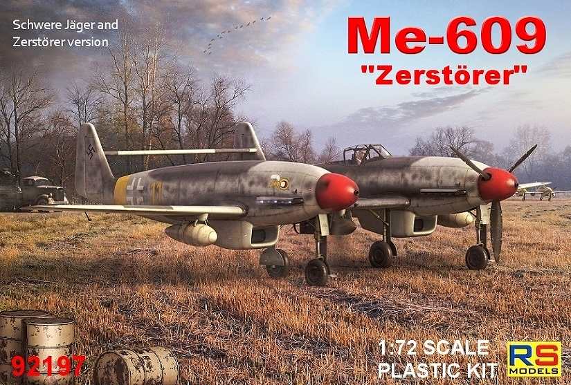 【新製品】92197)メッサーシュミット Me609 ツェルステラー