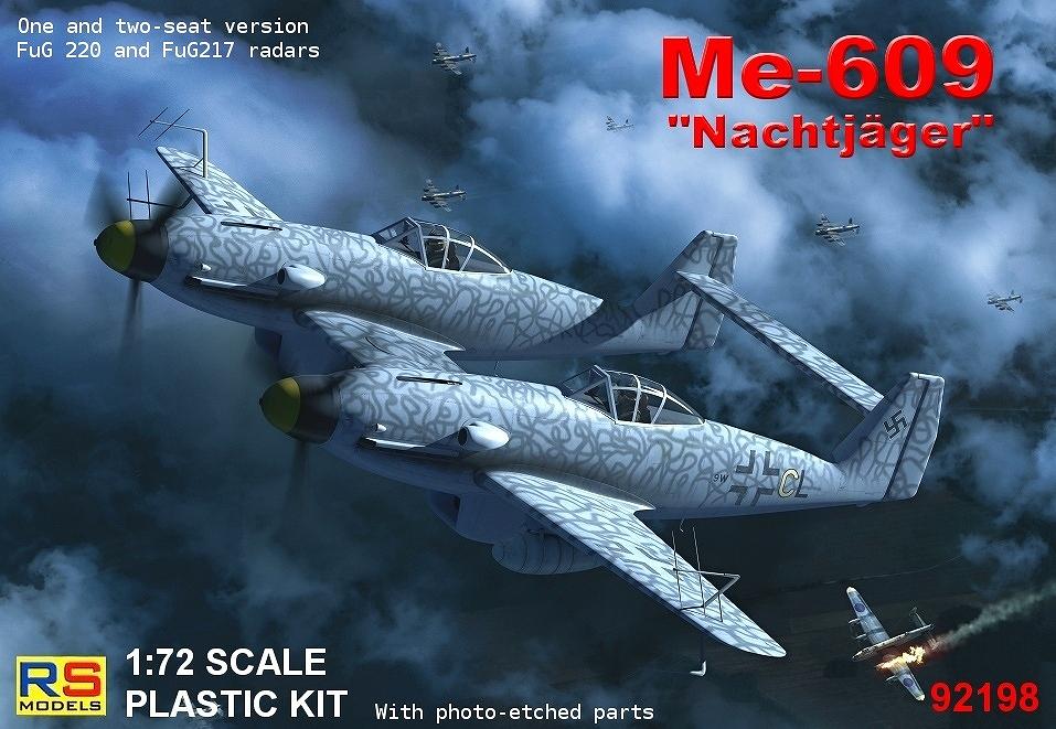 【新製品】92198)メッサーシュミット Me609 ナハトイェガー