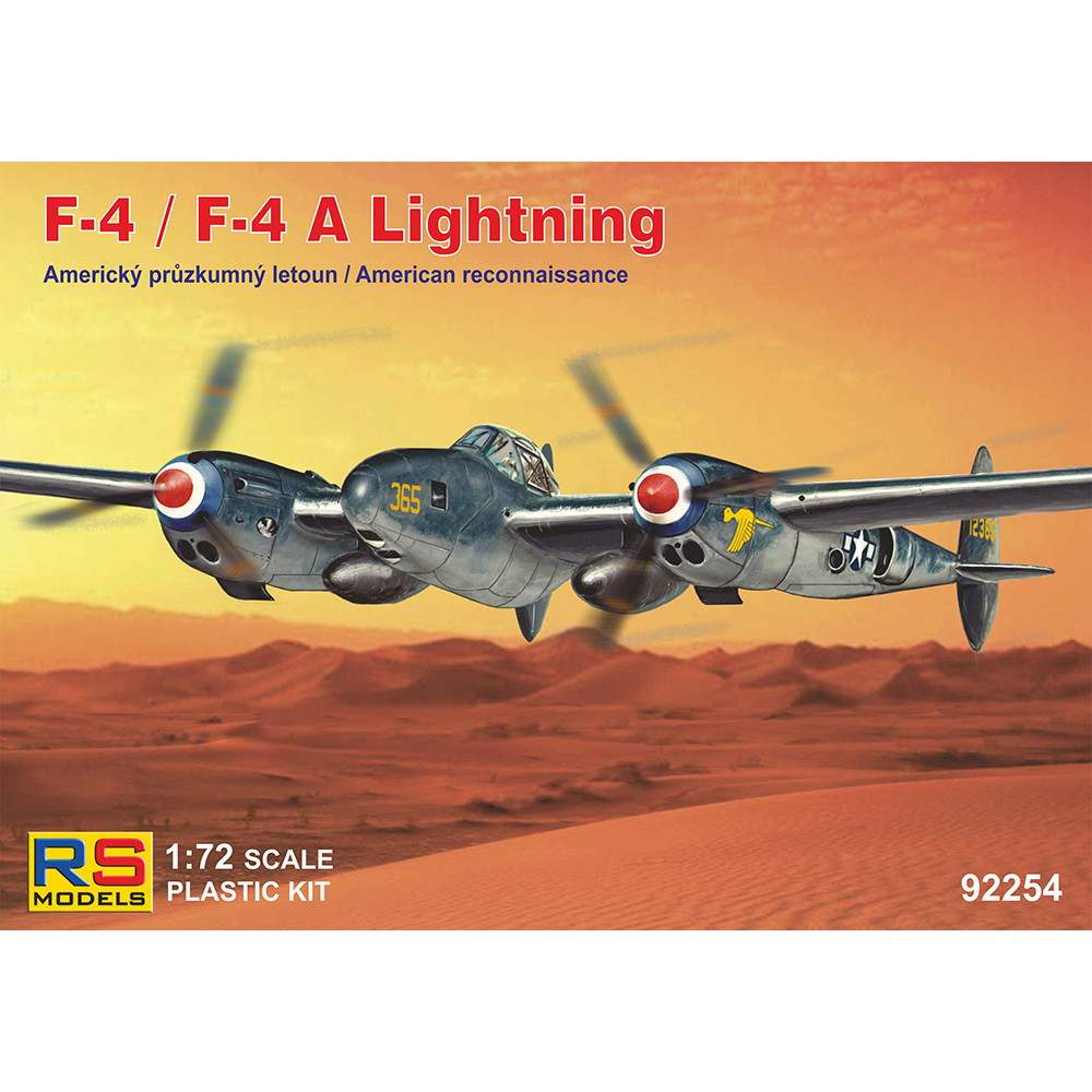 【新製品】92254 F-4/F-4A ライトニング アルジェリア1943