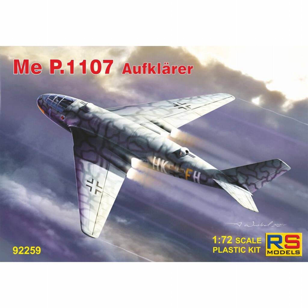 【新製品】92259 ドイツ空軍 メッサーシュミット Me P.1107 長距離ジェット爆撃機 KG40 1946