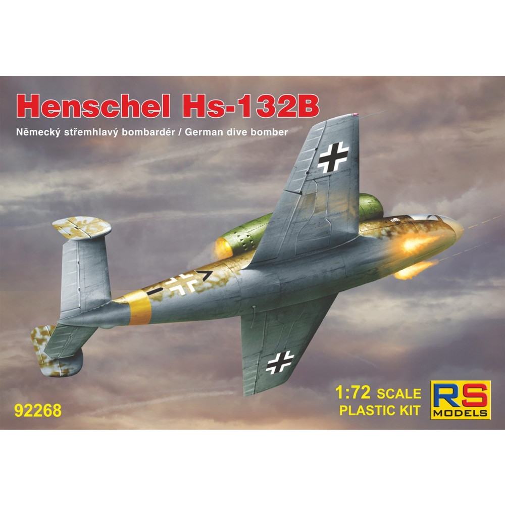 【新製品】92268 ドイツ空軍 ヘンシェル Hs-132B