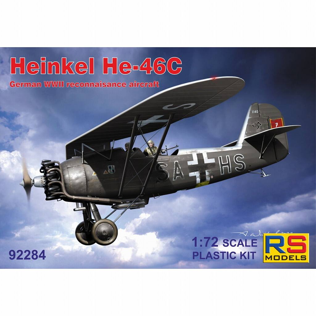 【新製品】92284 ハインケル He46C ドイツ夜間偵察機