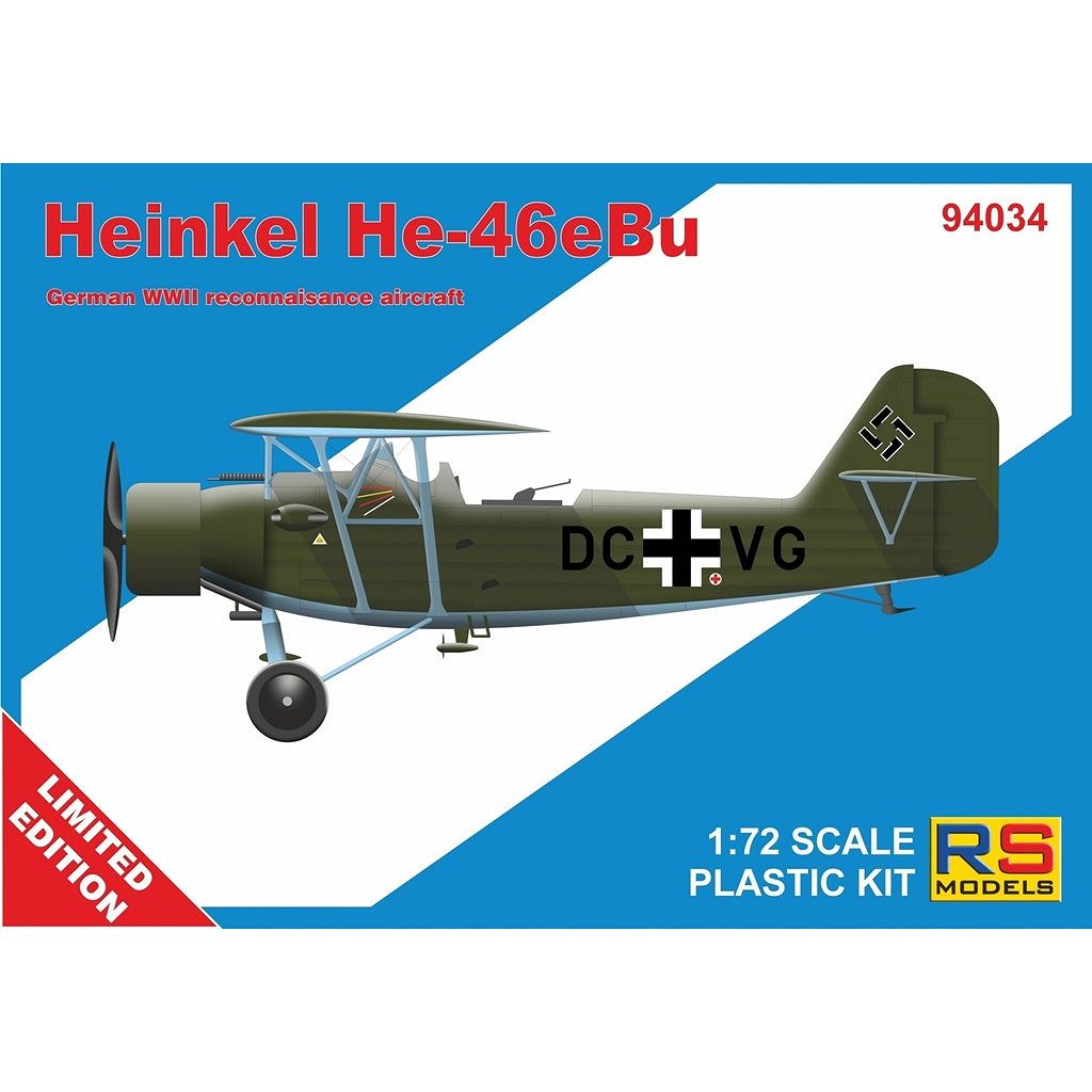 【新製品】94034 1/72 ハインケル He46eBu