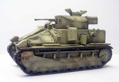 【新製品】BB197 英 ヴィッカース 中戦車 Mk. II