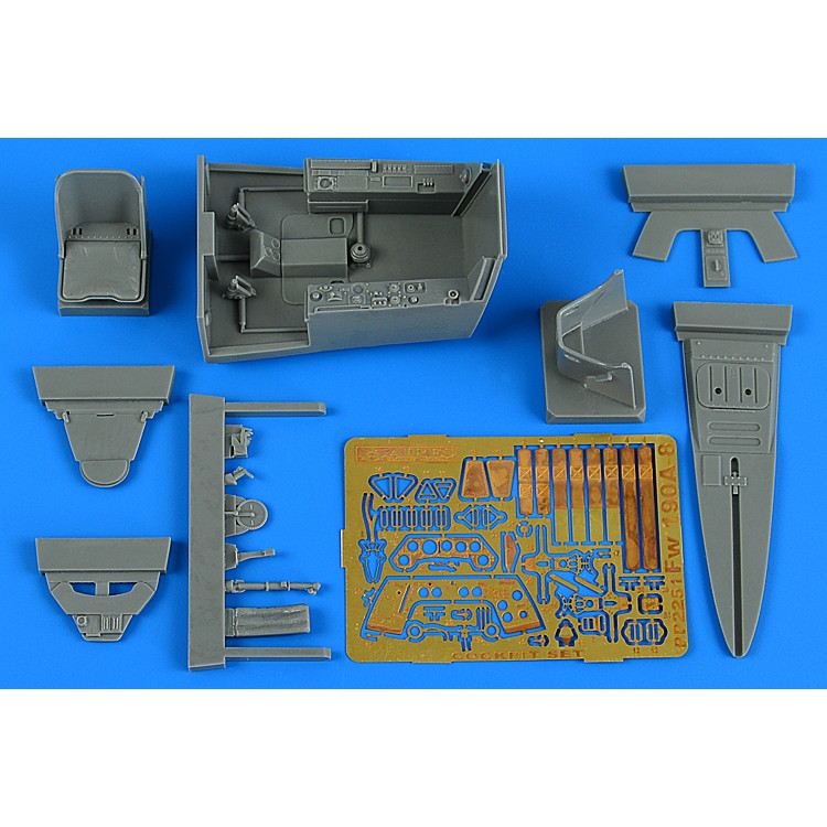 【新製品】2251 1/32 フォッケウルフ Fw190A-8 コクピットセット (レベル用)