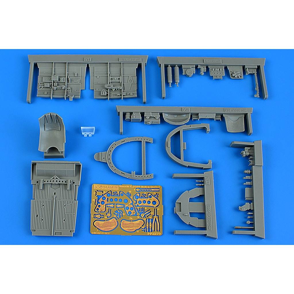 【新製品】2279 1/32 マッキ C.205V ヴェルトロ セリエI コックピット(イタレリ用)