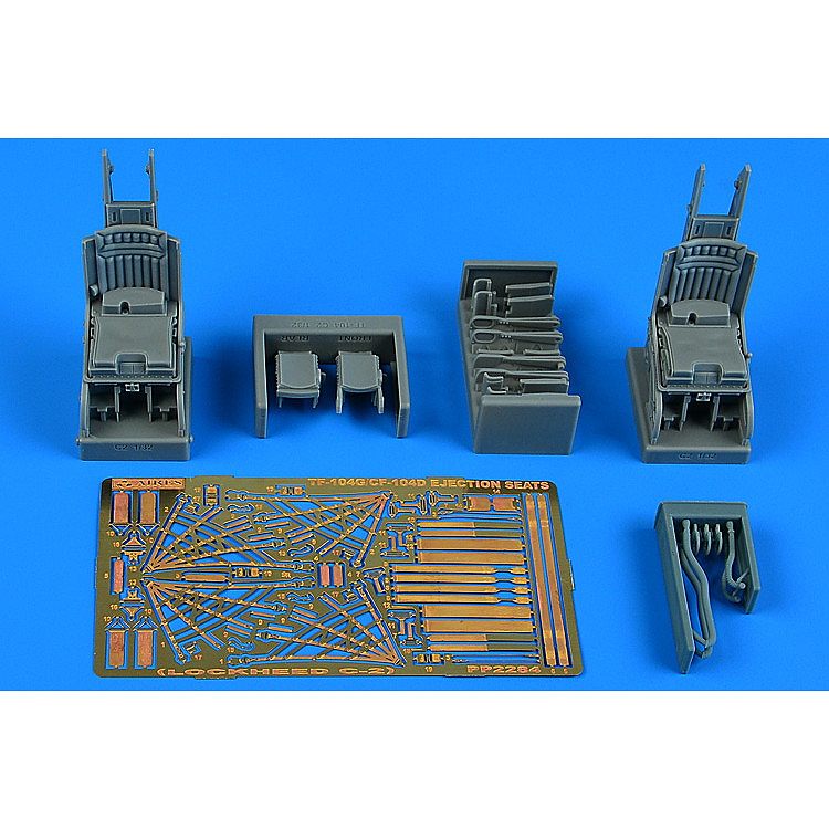 【新製品】2284 1/32 TF-104G/CF-104D用ロッキード C-2 射出座席(2個入)