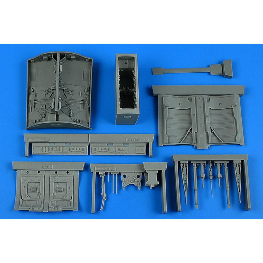 【新製品】2291 1/32 ロッキード F-104D/F スターファイター (初期)着陸装置格納庫(イタレリ用)