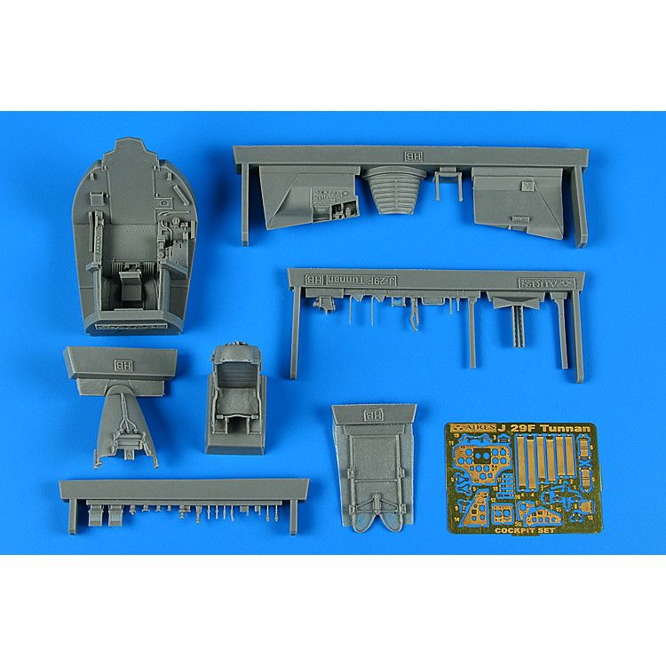 【新製品】4880 1/48 J29F トゥナン コクピット (ホビーボス用)