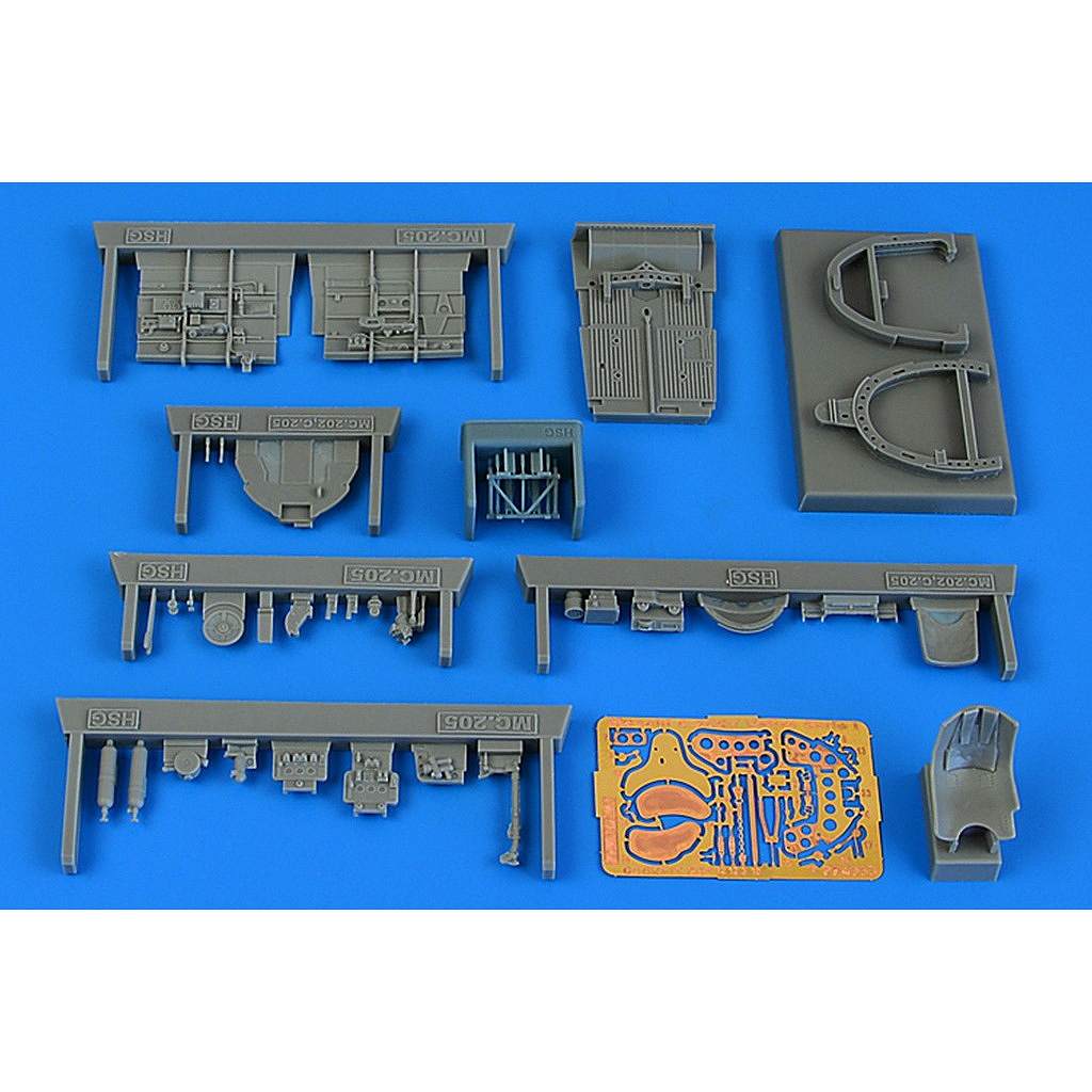 【新製品】4953 1/48 マッキ C.205V ベルトロセリエI コックピット(ハセガワ用)