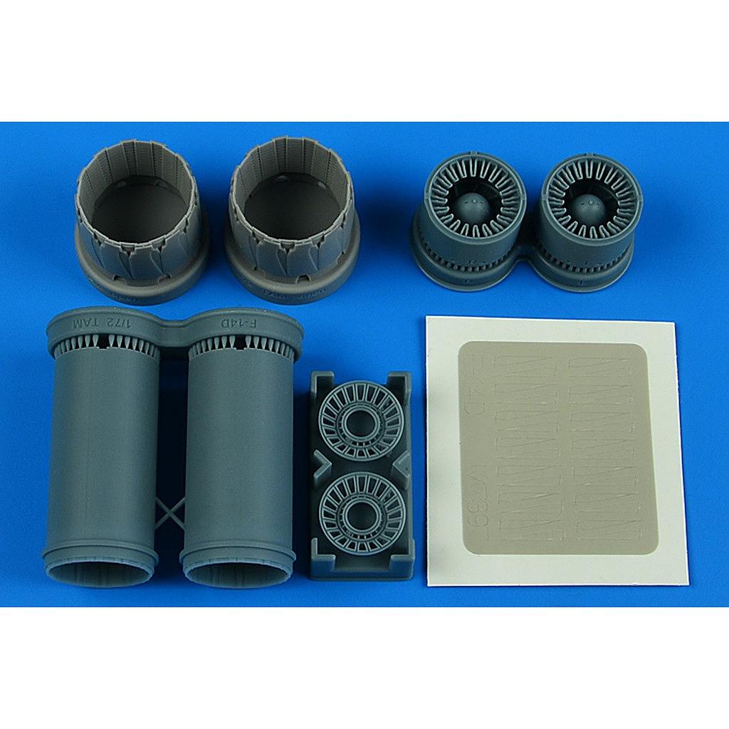 【新製品】7397 1/72 F-14D トムキャット 排気ノズル オープン(タミヤ用)