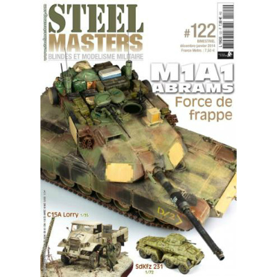 【新製品】[2005570012208] スチールマスター No.122)M1A1 エイブラムス