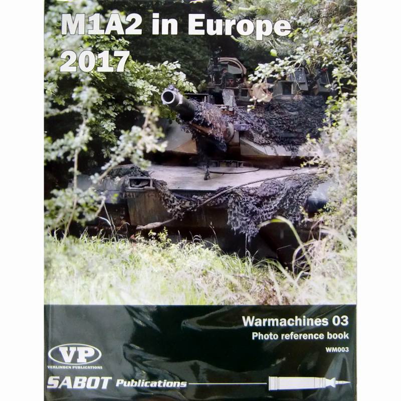 【新製品】SABOT Publications Warmachines 03)M1A2 イン・ヨーロッパ 2017