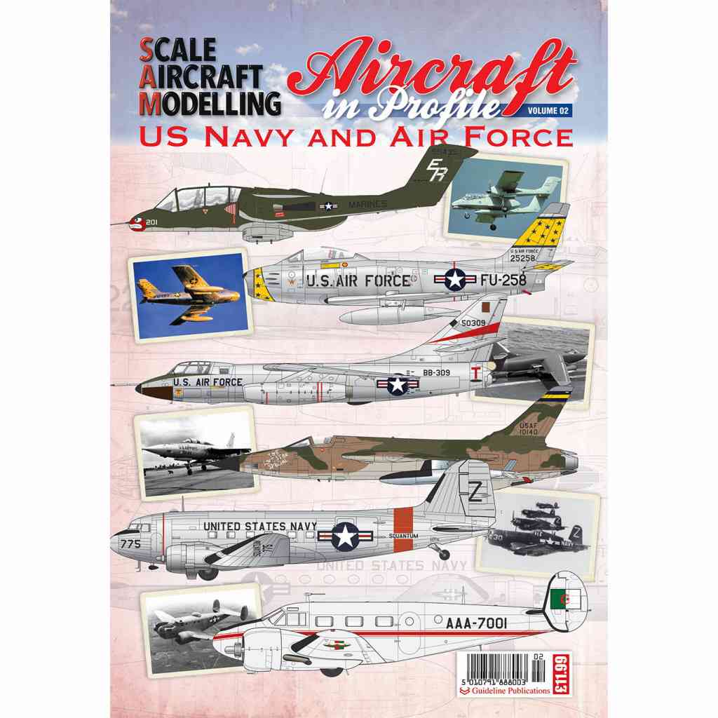 【新製品】SCALE AIRCRAFT MODELLING)AIRCRAFT IN PROFILE US Navy and Air Force Vol 1