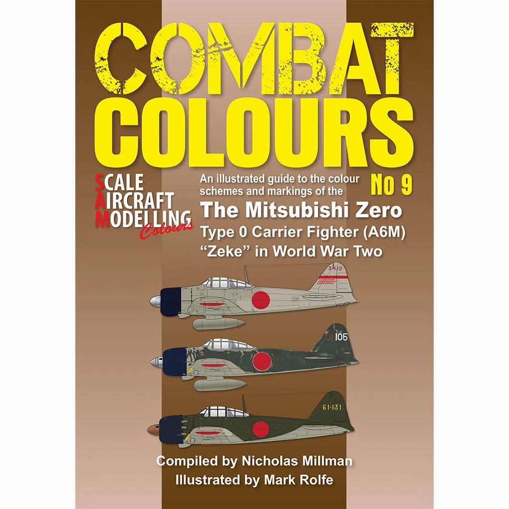 【新製品】Guideline Publications)COMBAT COLOURS No.9 零式艦上戦闘機